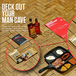 Billy Franks is a man cave must-have according to FHM