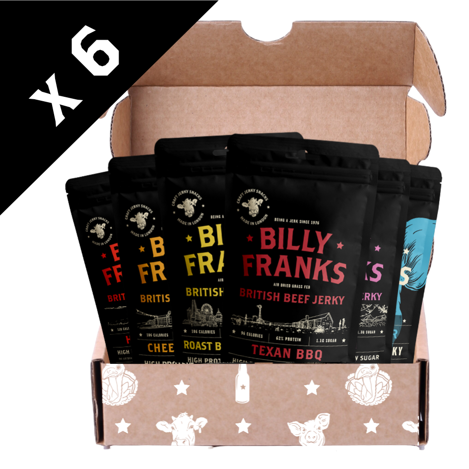 Billy Franks Jerky Club | Jerky Lover Box (6 Bags)