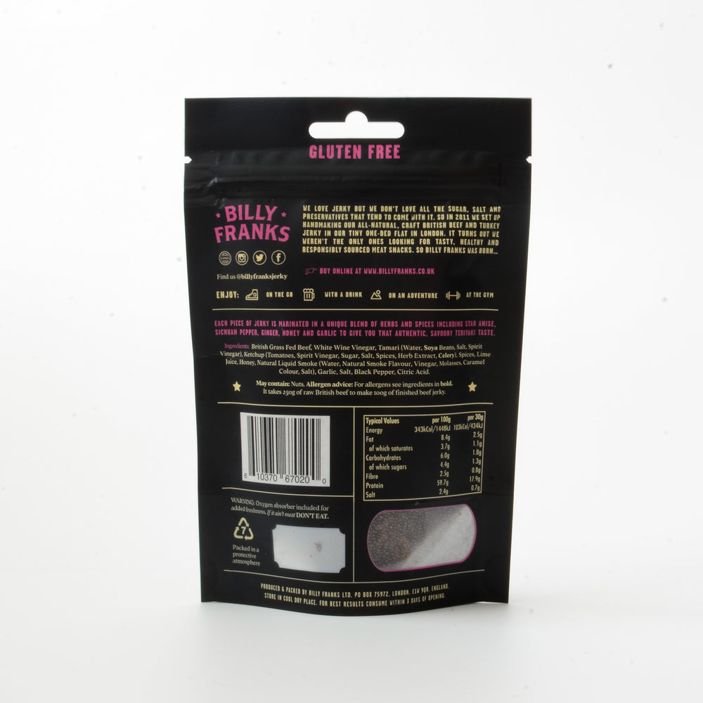 
                      
                        Teriyaki Beef Jerky (30g)
                      
                    