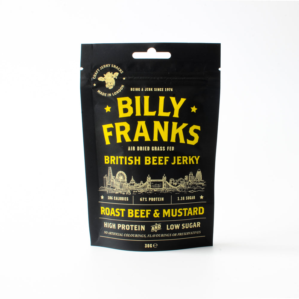 
                      
                        Roast Beef & Mustard Beef Jerky (30g)
                      
                    